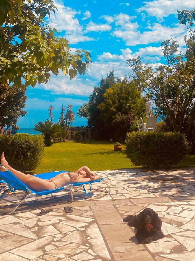 Country House By The Sea !!! Villa Karavómilos Exterior foto